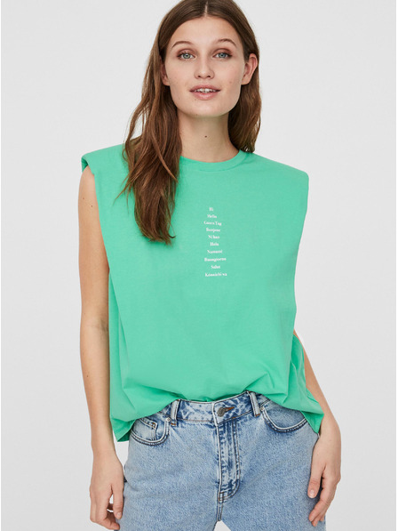 Vero Moda Svetlo zelena majica z VERO MODA Hollie