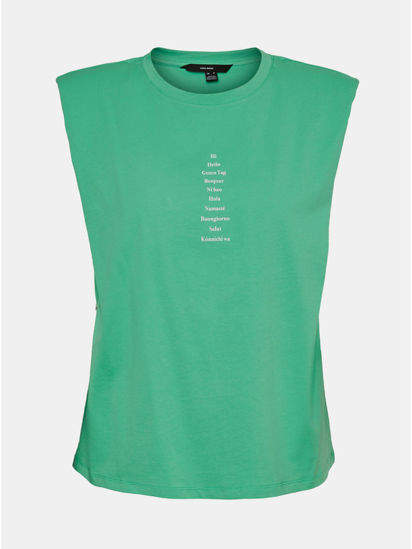 Vero Moda Svetlo zelena majica z VERO MODA Hollie