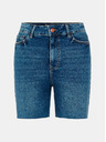 Pieces Modre kratke hlače iz džinsa Pieces Lisa