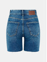 Pieces Modre kratke hlače iz džinsa Pieces Lisa