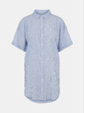 Pieces Svetlomodra dolga črtasta srajca Pieces Terra