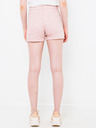 CAMAIEU Rožnate črtaste kratke hlače CAMAIEU
