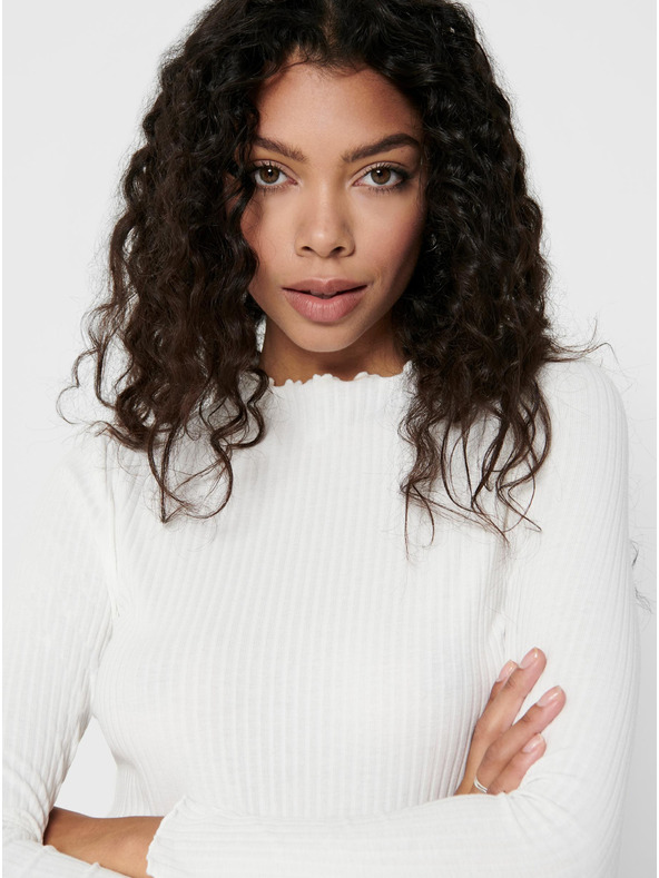 ONLY Kremasta osnovna majica ONLY Emma