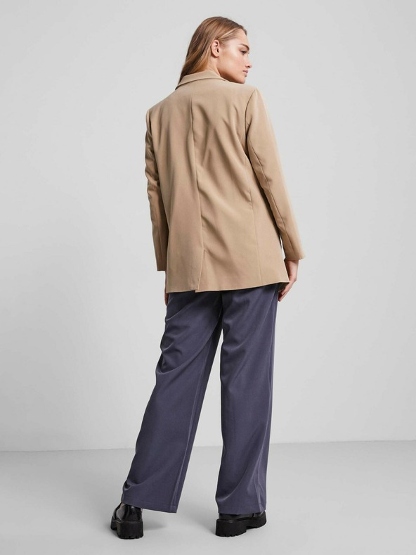 Pieces Bež blazer Pieces Bossy