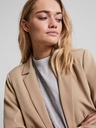 Pieces Bež blazer Pieces Bossy