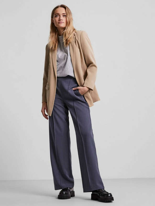 Pieces Bež blazer Pieces Bossy