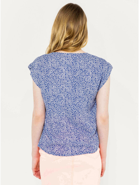 CAMAIEU Modra vzorčasta bluza CAMAIEU