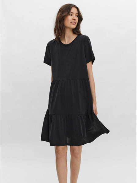 Vero Moda Črna obleka VERO MODA Filli