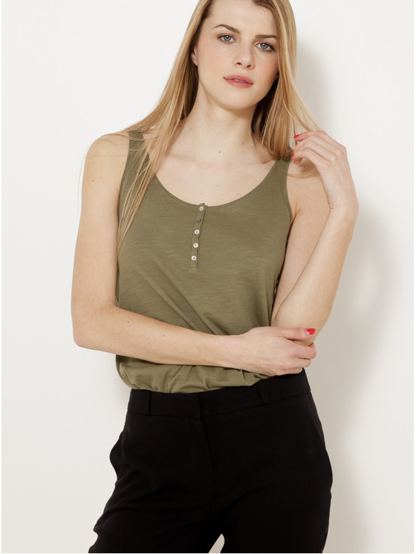 CAMAIEU Kaki majica CAMAIEU