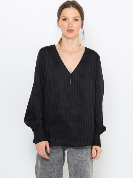 CAMAIEU Črna bluza CAMAIEU