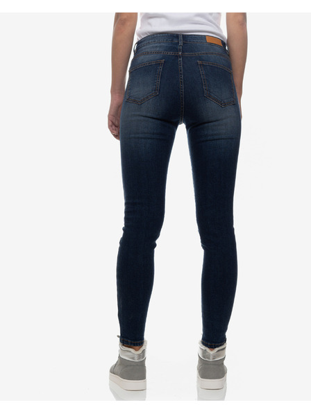 Sam 73 Modre ženske slim fit kavbojke Sam 73