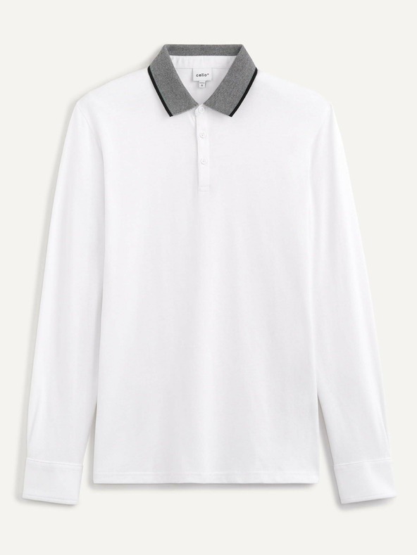 Celio Bela polo majica Celio Sessicoml