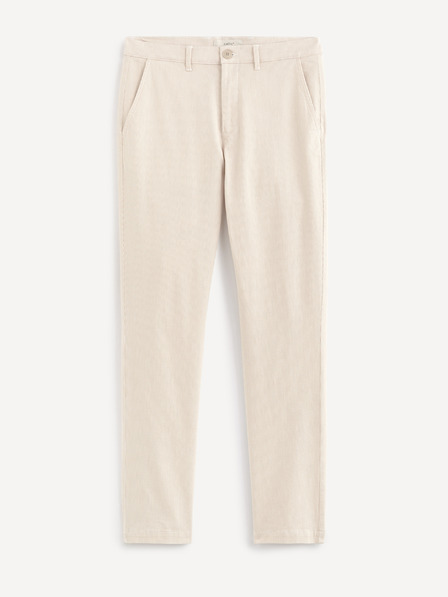 Celio Bež hlače chino Celio Arobert