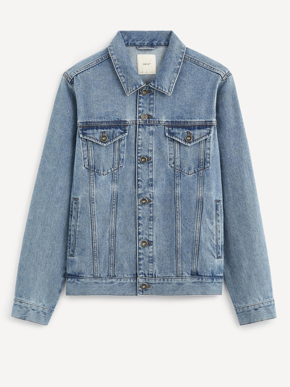 Celio Modra jakna iz džinsa Celio Rudenim2