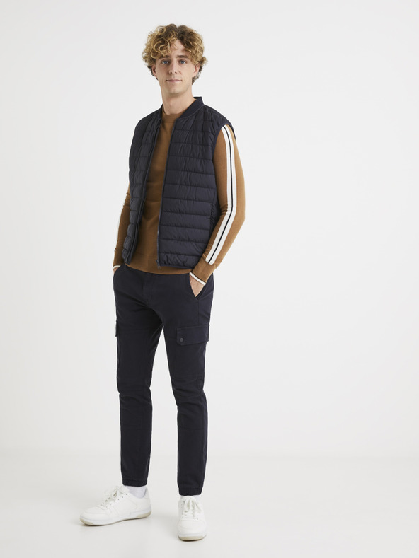 Celio Rjav pulover z volno Celio Veritas