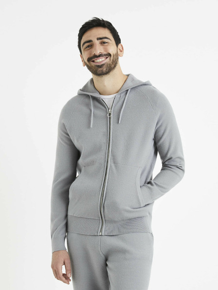 Celio Siva moška jopa s kapuco Celio