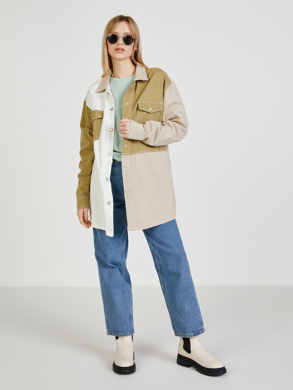 ONLY Svetlo zelena srajca z vozli ONLY Free