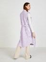 Pieces Svetlo vijoličast dolg telovnik Pieces Haven