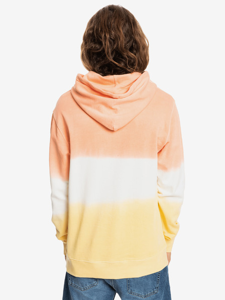 Quiksilver Moška bela in oranžna kapuca Quiksilver