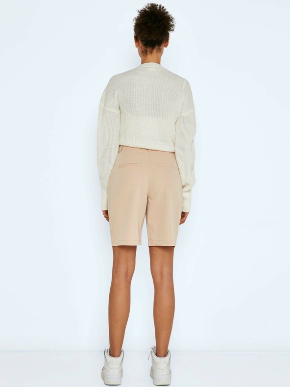 Noisy May Bež široke kratke hlače Noisy May Drew