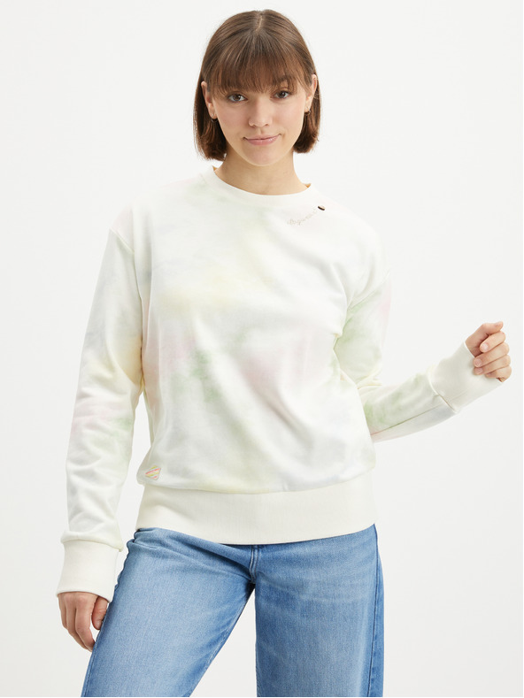 Ragwear Kremasta ženska majica z vzorcem Ragwear Delain Ombre