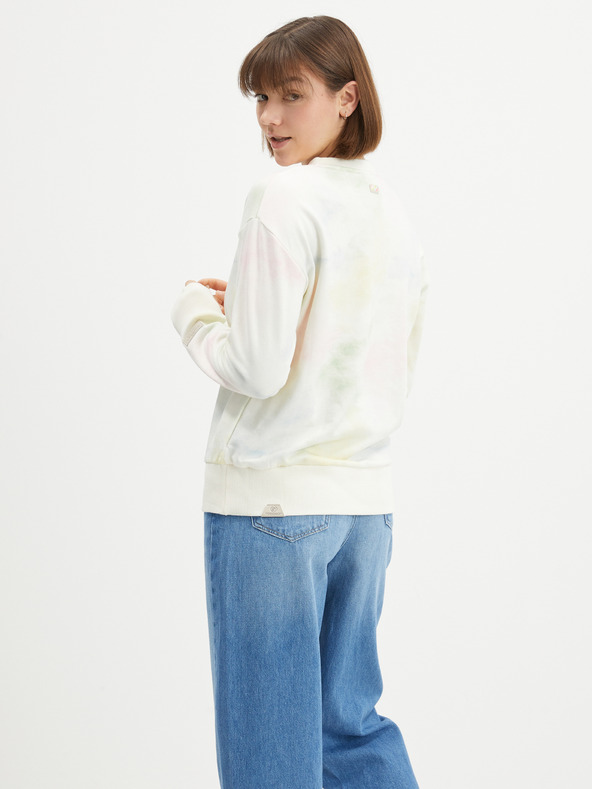 Ragwear Kremasta ženska majica z vzorcem Ragwear Delain Ombre