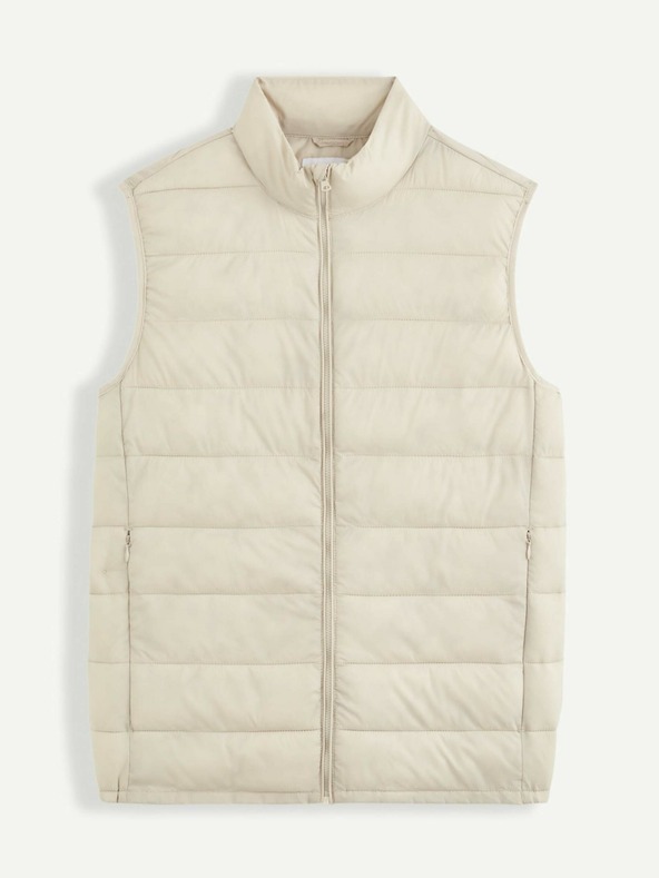 Celio bež moška prešita jopica Celio Bulock