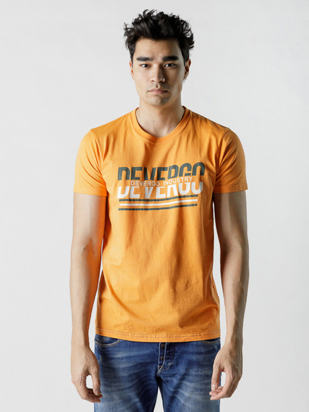 Devergo Gorčična moška majica Devergo