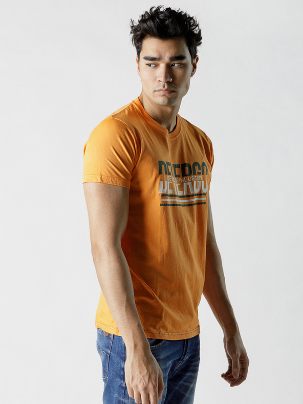 Devergo Gorčična moška majica Devergo