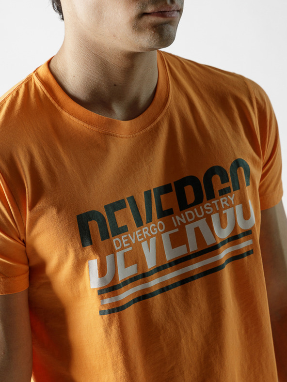 Devergo Gorčična moška majica Devergo