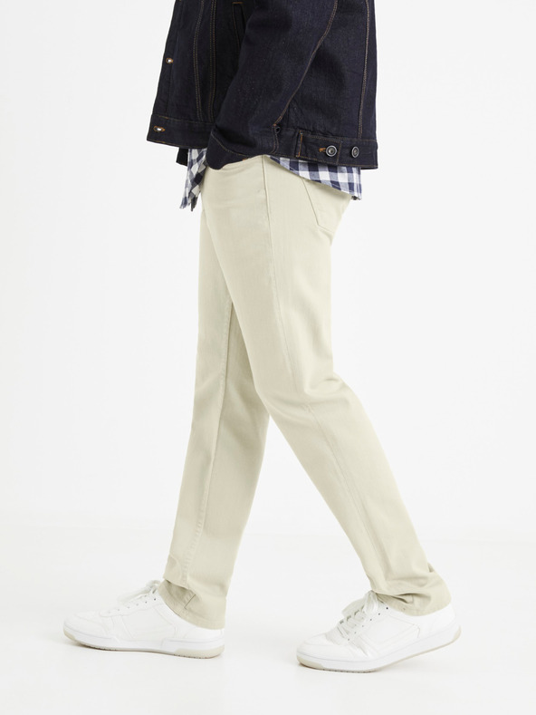 Celio Kremaste moške hlače Celio Vopry1