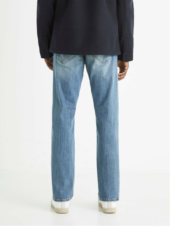 Celio Svetlomodre moške kavbojke ravnega kroja Celio C5