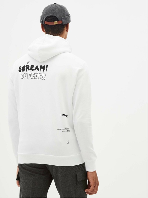 Celio Bela moška kapuca Celio Taste of fear