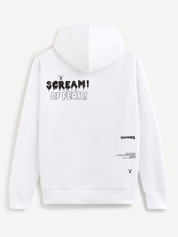 Celio Bela moška kapuca Celio Taste of fear