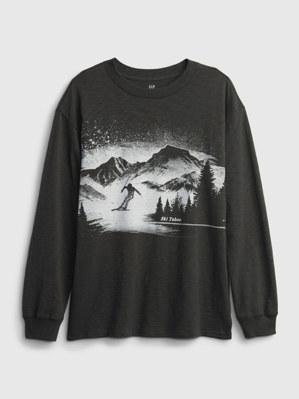 GAP Otroška majica s potiskom Gap