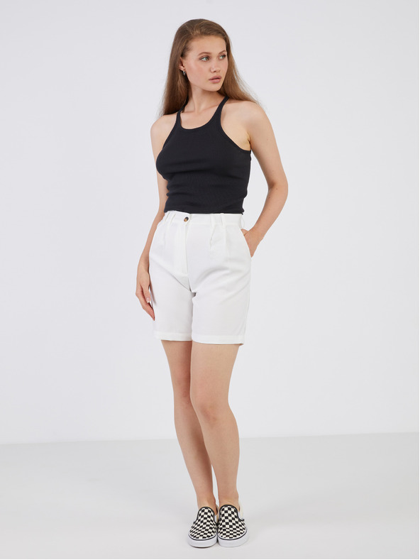 Jacqueline de Yong Bele široke hlače JDY Tomika