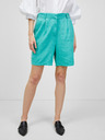 ONLY Turkizne lanene kratke hlače ONLY Caro