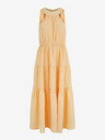 Pieces Oranžna maksi obleka Pieces Valentine