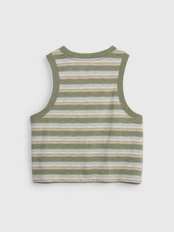 GAP Otroška majica brez rokavov GAP