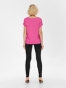 ONLY Temno rožnata ženska majica ONLY Moster