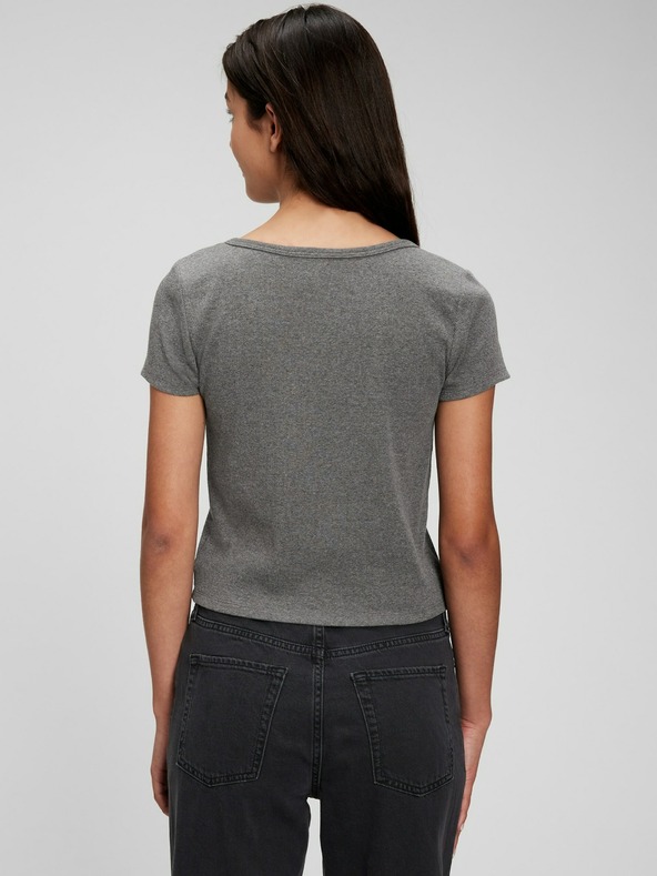 GAP Otroška majica z rebri GAP