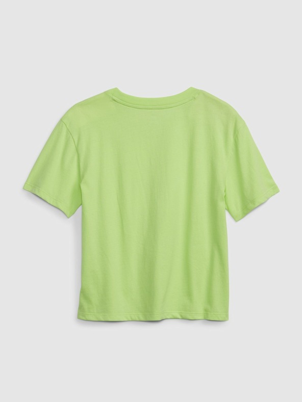 GAP Otroška organska majica z logotipom Gap GAP