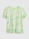 GAP Otroška batikirana majica GAP