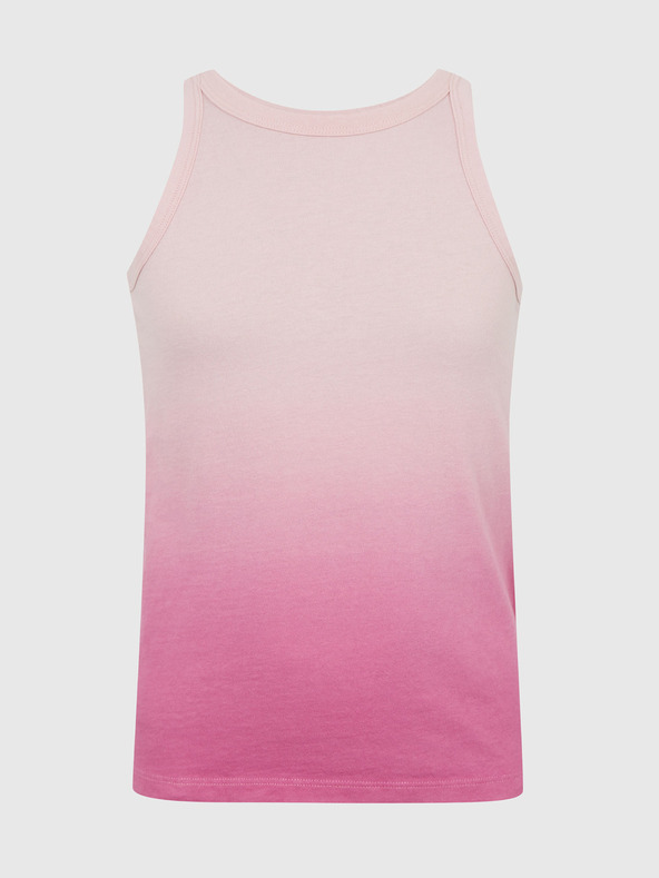 GAP Otroška bombažna majica brez rokavov GAP