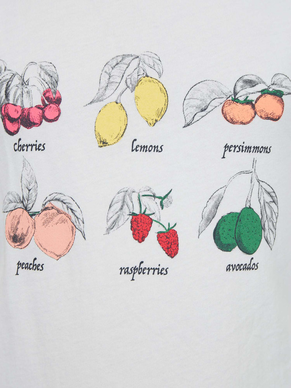 GAP Otroška majica s potiskom sadja GAP