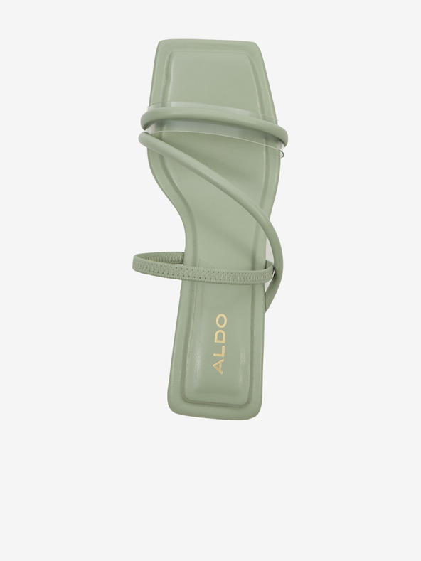 Aldo Svetlo zeleni ženski copati s peto ALDO Zoebaen