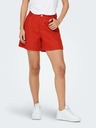 ONLY Rdeče kratke hlače ONLY Kennedy