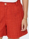 ONLY Rdeče kratke hlače ONLY Kennedy