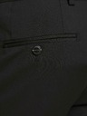 Jack & Jones Črne hlače za obleko Jack & Jones Franco