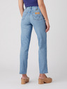 Wrangler Svetlomodre ženske kavbojke ravnega kroja Wrangler